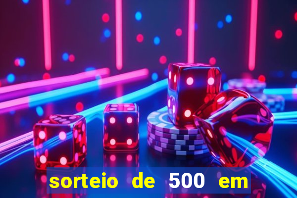 sorteio de 500 em cash toda segunda feira novibet